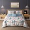 Sale Active King Size Glace Cotton Bedsheet Set with 2 Pillow Covers - Floral Print 